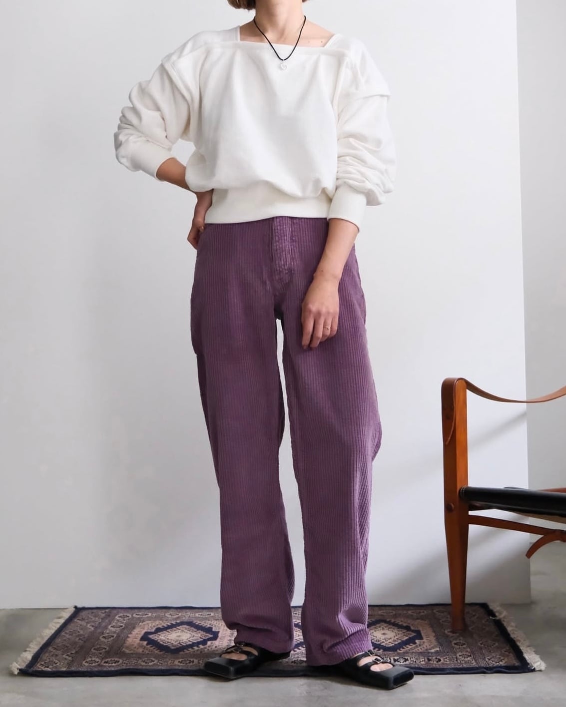 BASERANGE】TAJO PANTS/CUE PURPLE | TOLMA.
