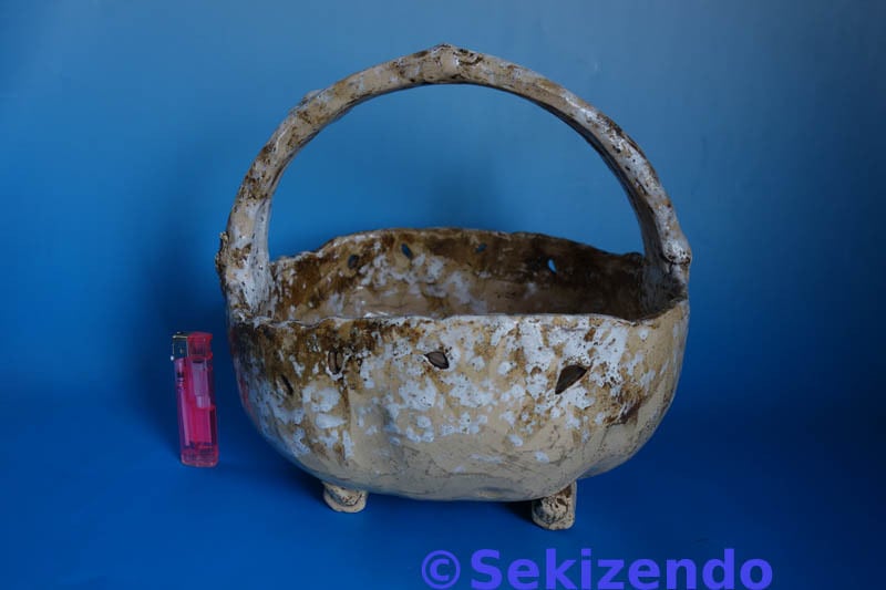有田焼 飾り皿 染付 山水 大皿 華山窯 木製皿立付 40cm 華山萬右衛門