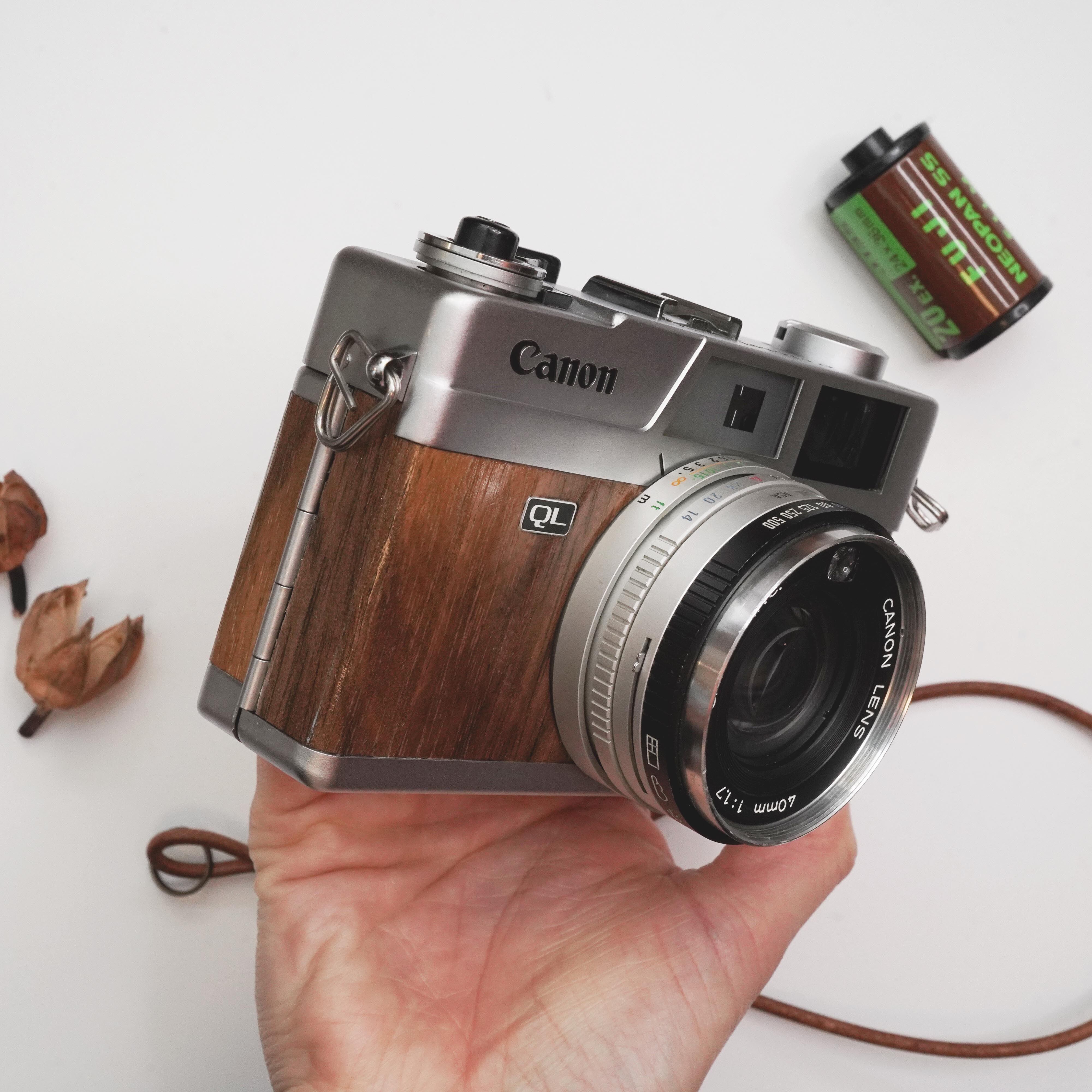 【完動品】Canon Canonet QL17 フィルムカメラ コンパクトカメラ