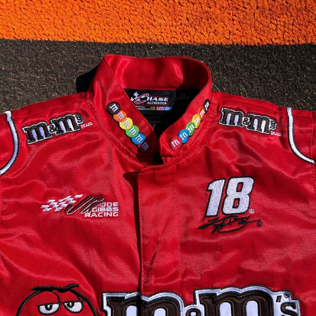 【KIDS】M&M'S® NASCAR  jacket size:2T ※2〜4歳前後