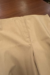 FANTY ベージュストレッチワイドパンツ