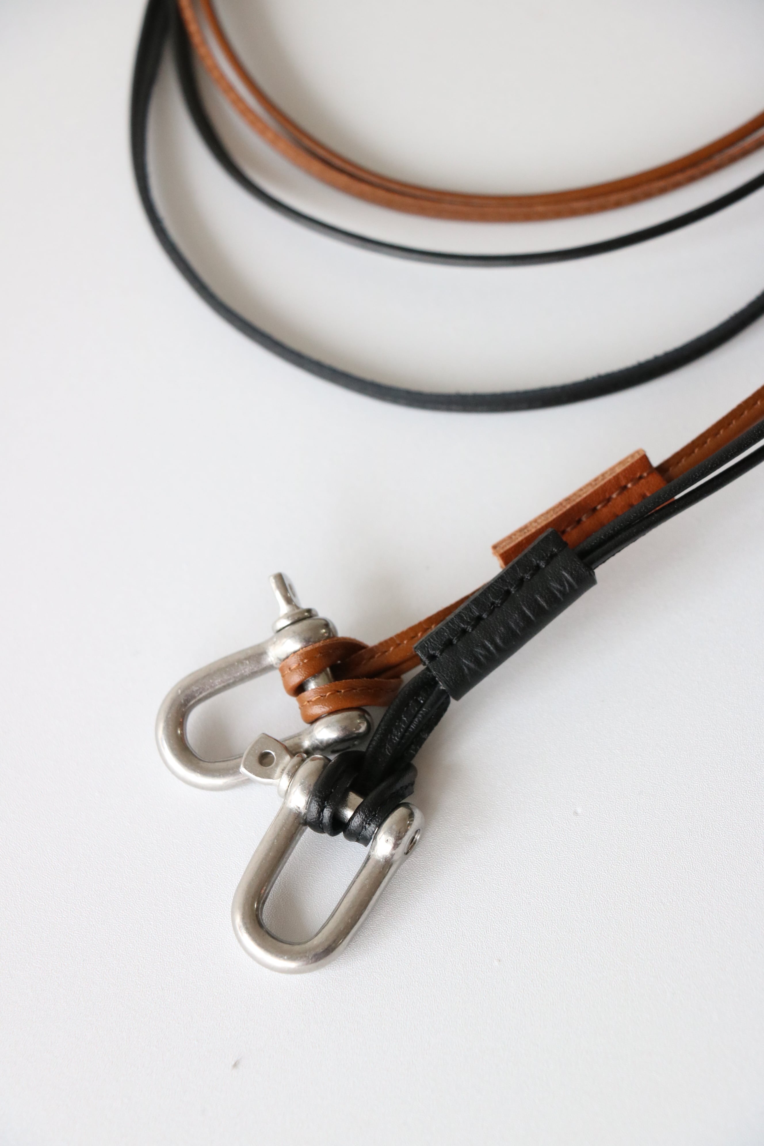 Ancellm / LEATHER ROPE BRACELET / ANC-GD23 / アンセルム レザー