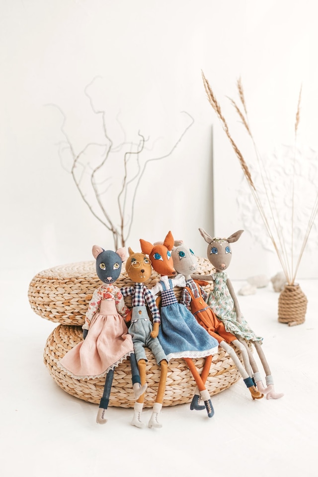 小鹿のBelė ～ 人形作家のハンドメイド作品～創作玩具・知育おもちゃ