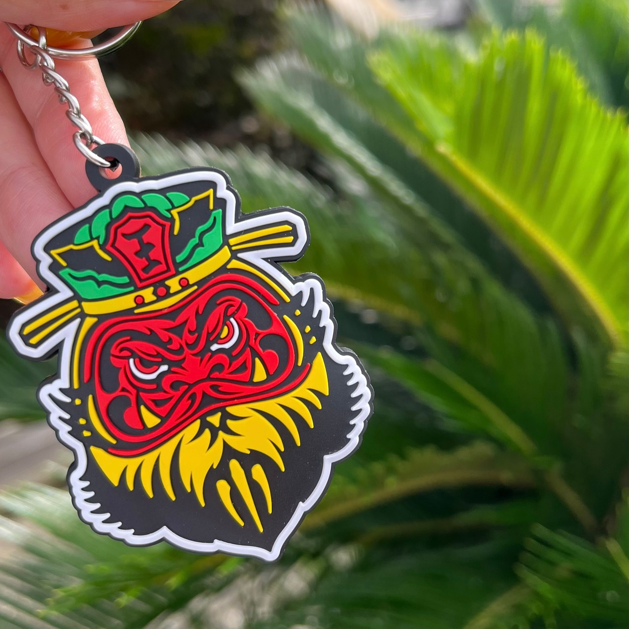 閻魔達磨ラバーキーホルダー【TIKTOK】