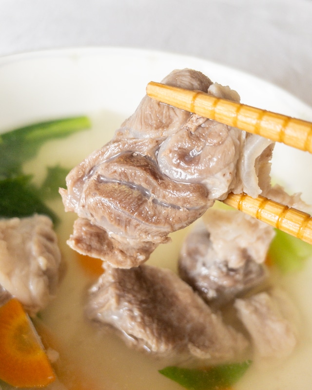 大スネスープ(400g)|スネ、煮込んでおきました!