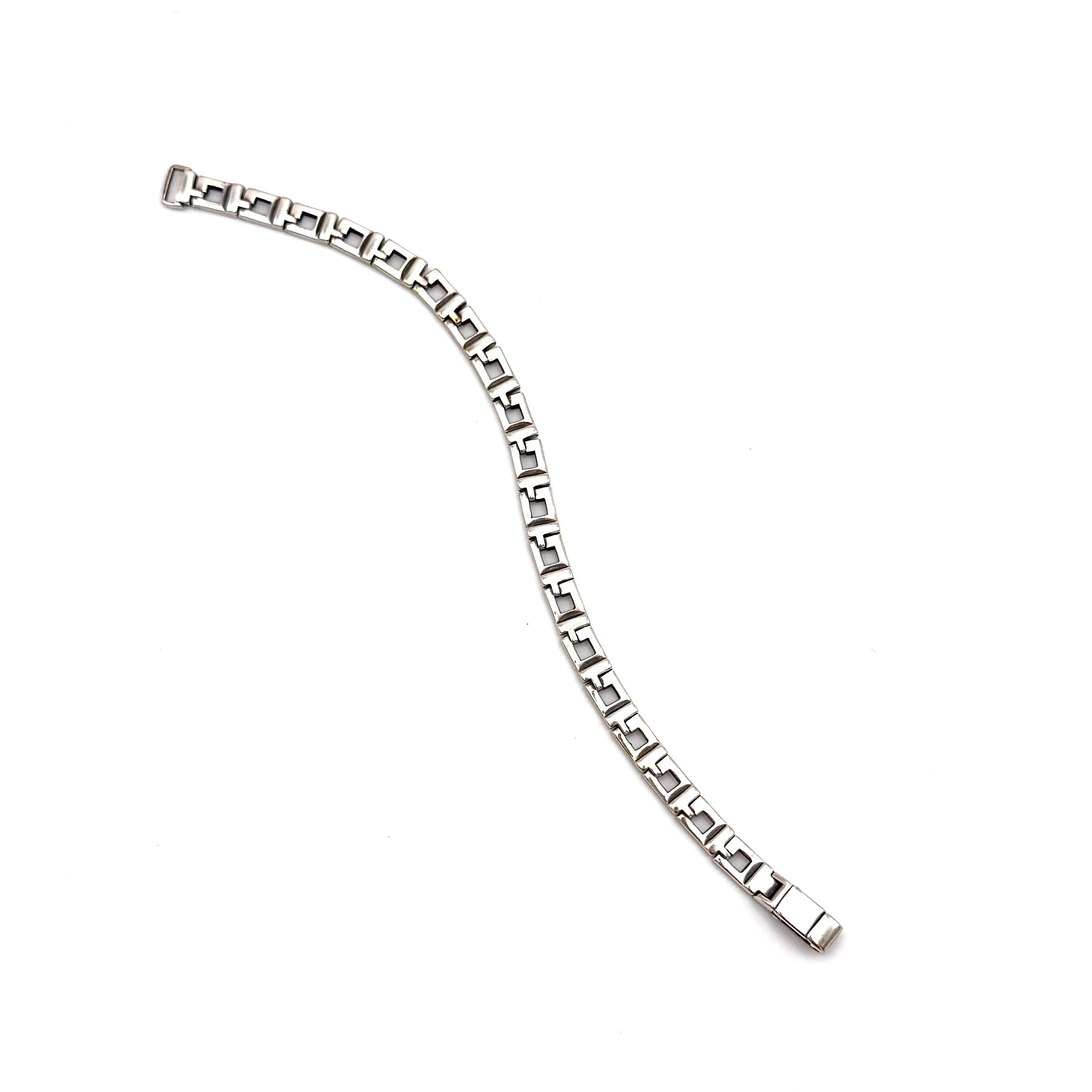 GUCCI グッチ Gモチーフ ブレスレット 21.3cm 28.1g SV925 シルバー