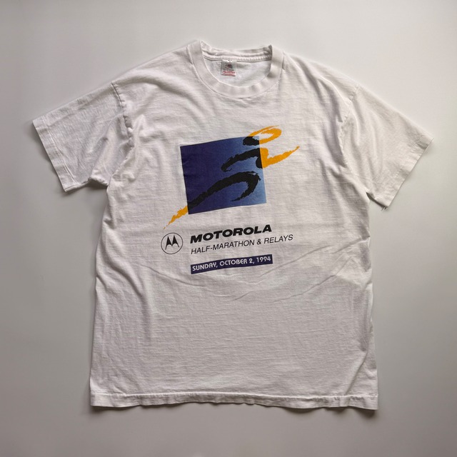 USA製 “MOTOROLA MARATHON” Tee made in USA モトローラ シカゴマラソン