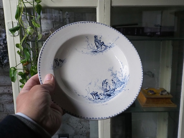 Creil et Montereau  深皿 Ⅱ