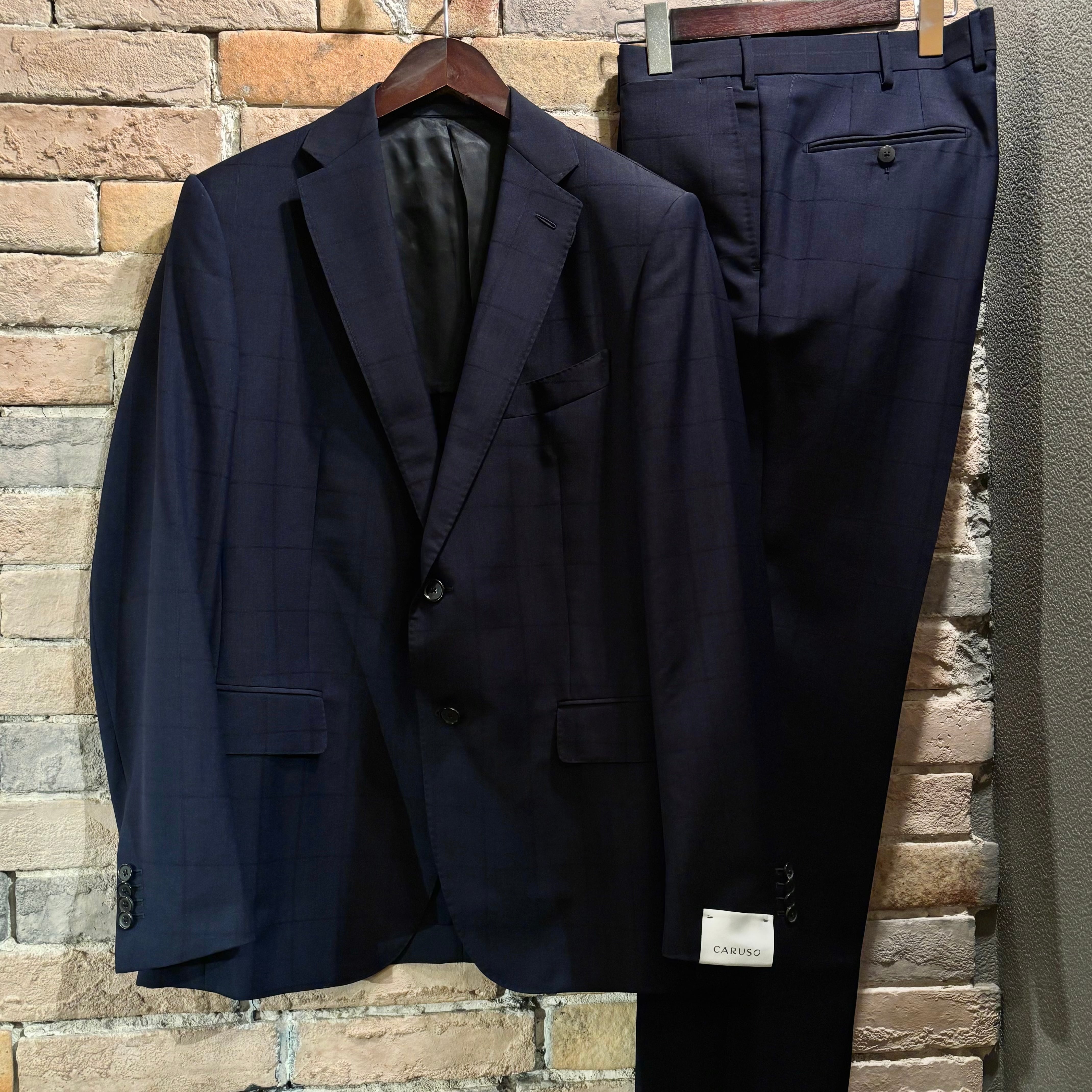 Caruso 未使用品 サイズM リネン×シルク×ウール×コットン スタンド