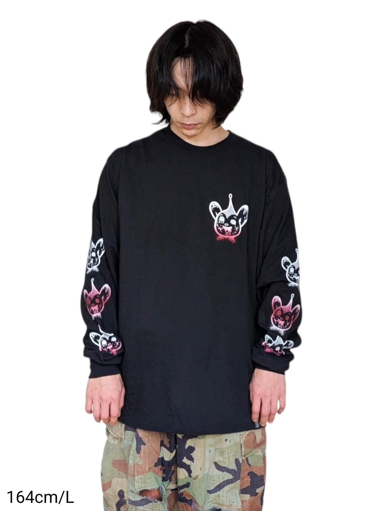Fuck The PP Kun LS Tee | BLACK BRAIN