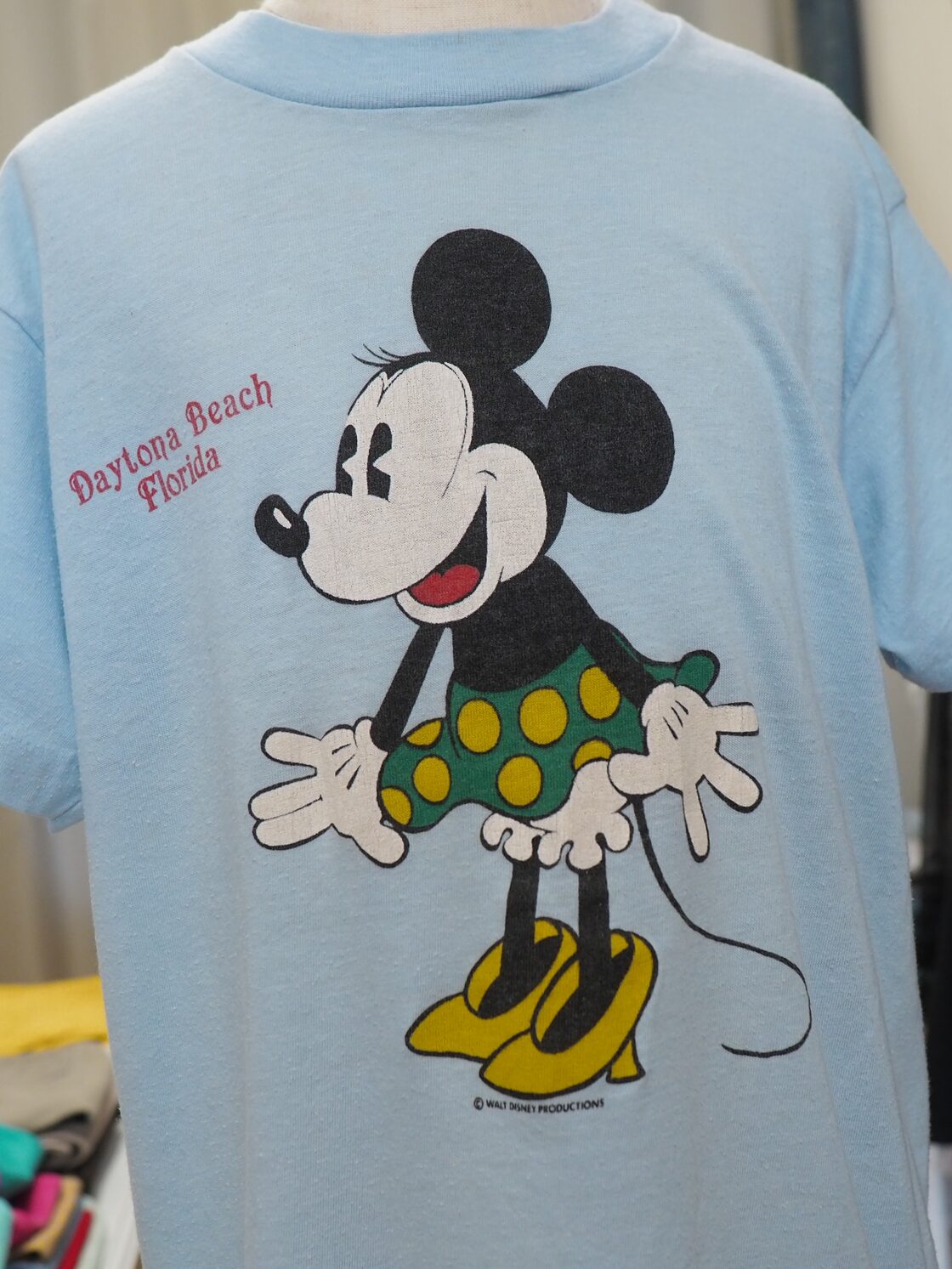 140-150㎝ ミニーマウスTシャツ 70年代 80年代 | Pay ID