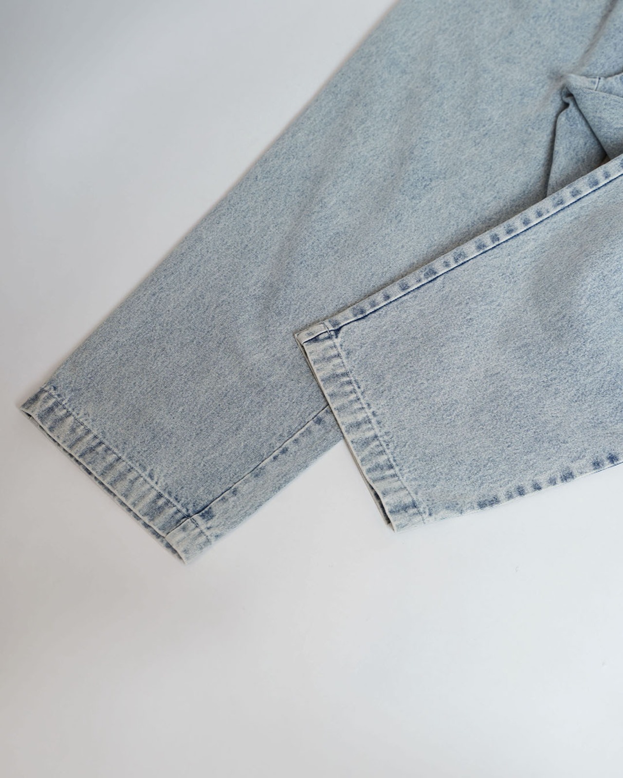 【#Re:room】TWO TUCK WIDE DENIM PANTS［REP321］