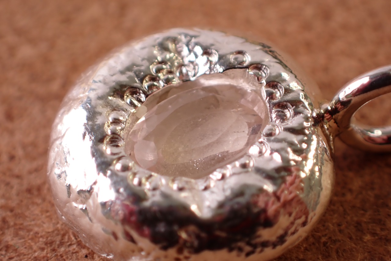 ベリルペンダントトップ シルバー925 [D11‐112]