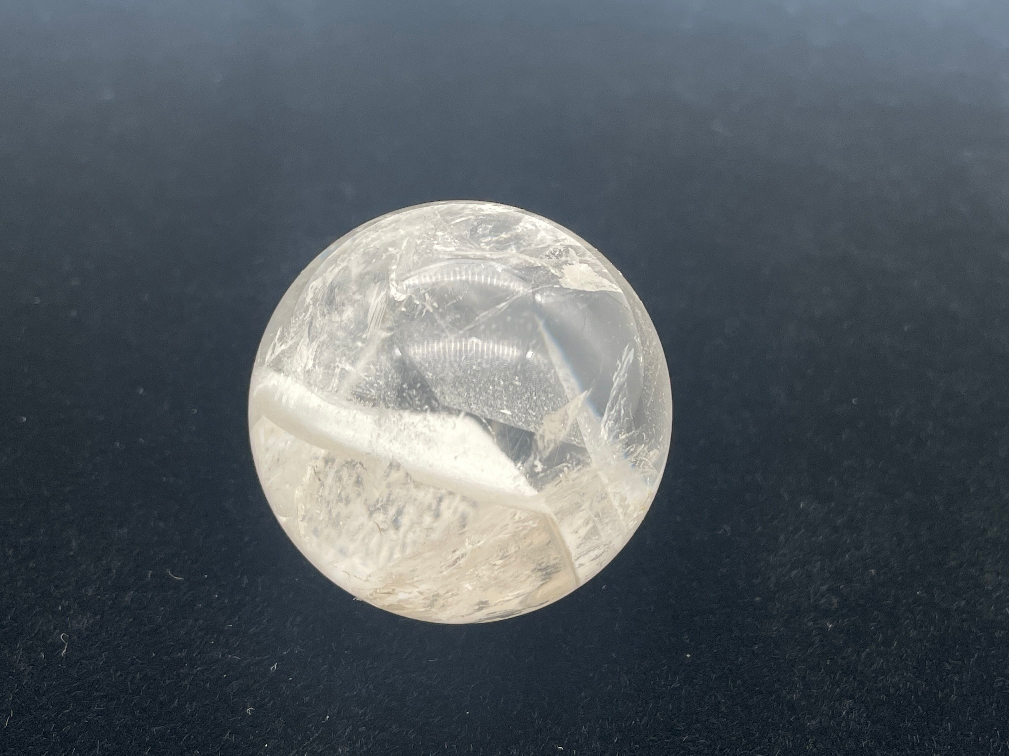 丸玉（ファントムクォーツ白） 丸玉（ファントムクォーツ白）