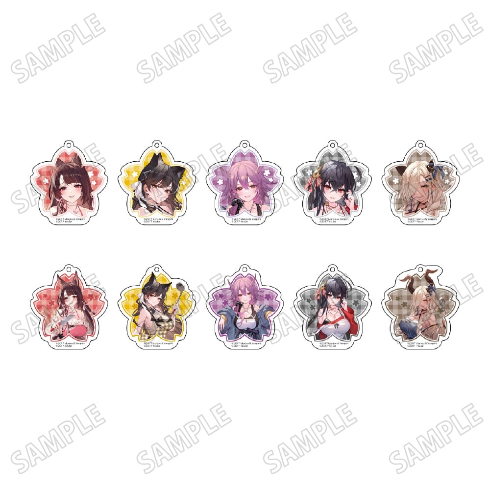 アズールレーン 描き下ろしアクリルキーホルダーコレクション【エプロンver.】 BOX 全10種