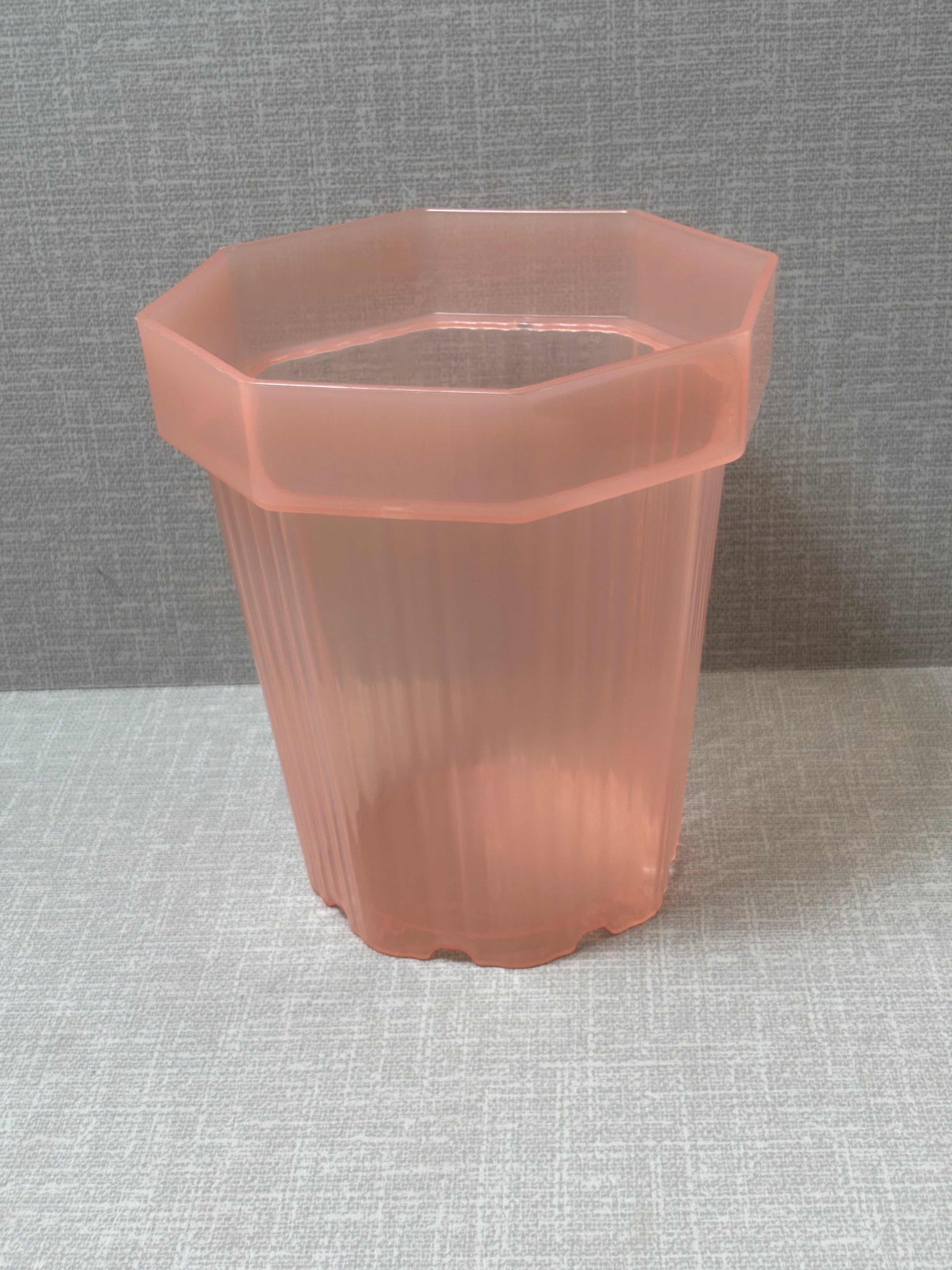 【H5】15.5cmオクタゴンカバー 穴なし ピンク