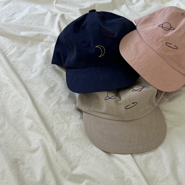 【即納】oatmeal space ball cap  #16589.3