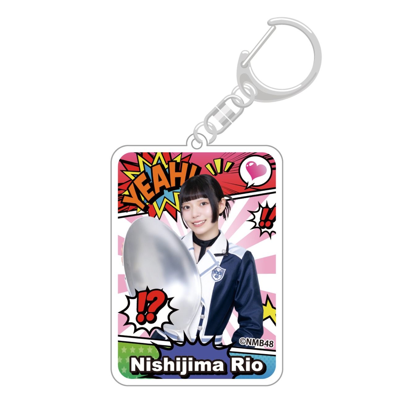 NMB48×PIZZERIA 8 good spoon コラボ限定 アクリルキーホルダー（teamM）ブラインドパッケージ