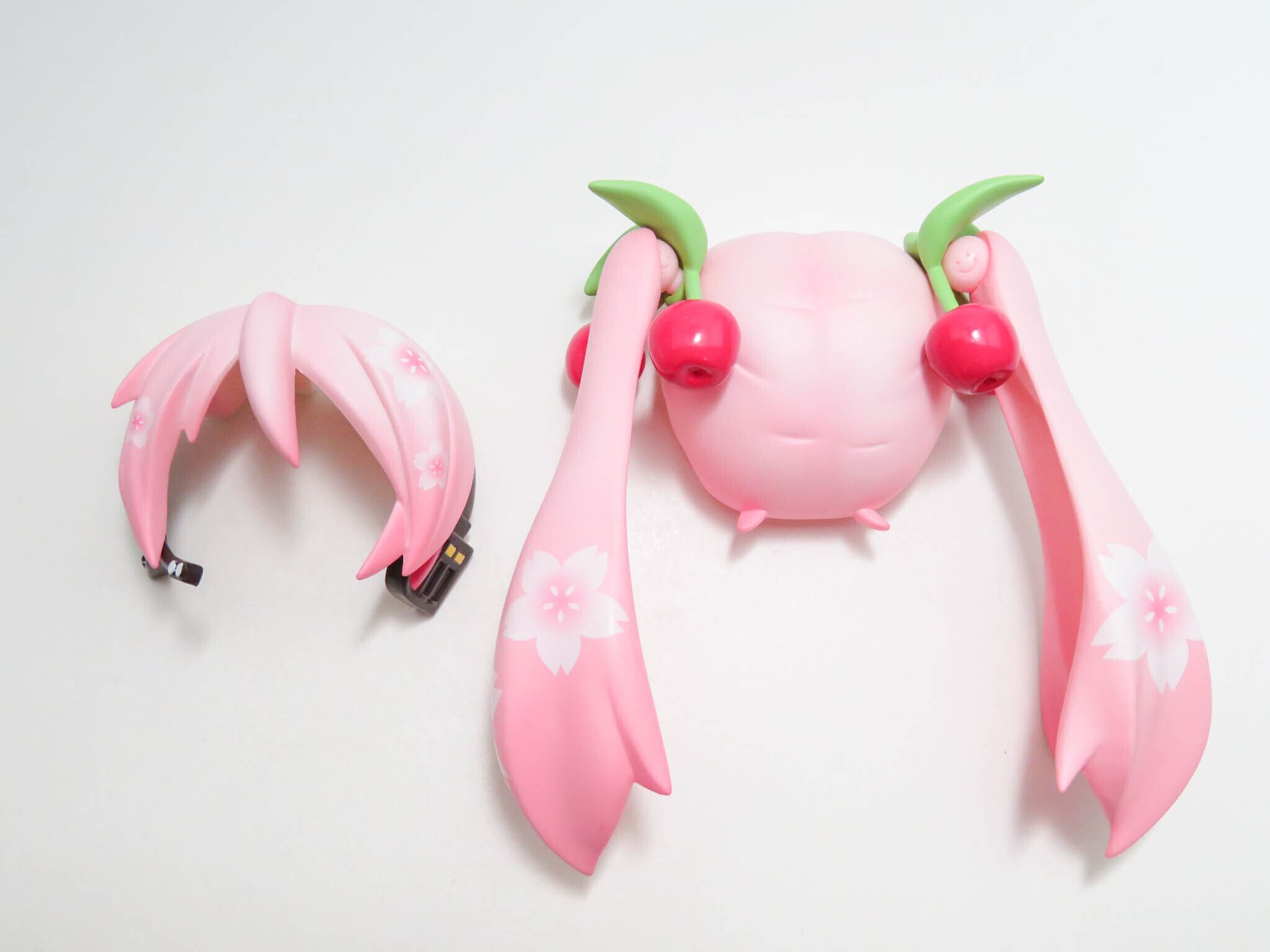 再入荷(A−ランク)【2331-a】 B賞:桜ミク セーラー服Ver. 髪パーツ ツインテール ねんどろいど