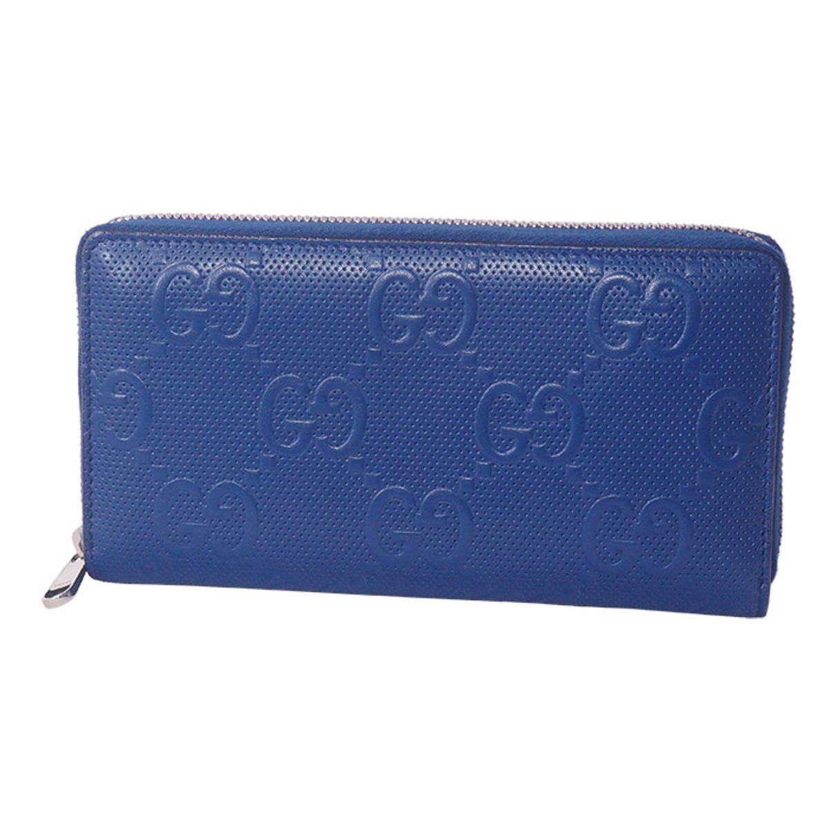 グッチ GUCCI GGエンボス ジップアラウンド ウォレット ラウンド  
