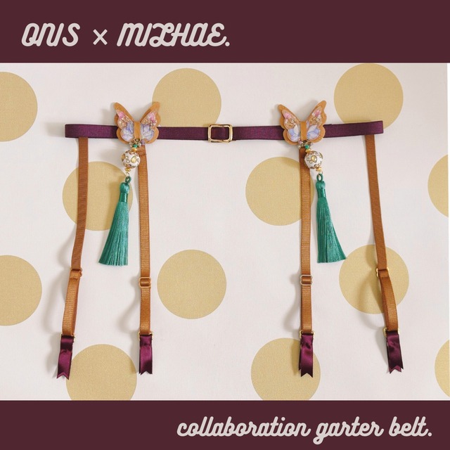 MILHAE. 3点セット ガーターバンド・ハーネストップス・ガーターベルト MILHAE.