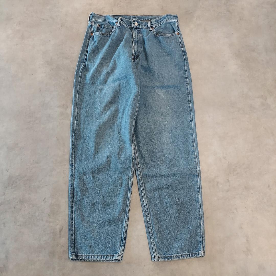 リーバイス560 Levis W36 ブルーデニム 青 古着 ボトム 22305