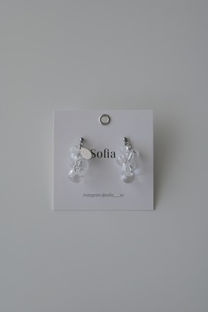 【 spume 】pierce / earring (e0475)