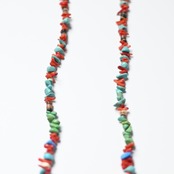 ERICKA NICOLAS BEGAY / ③NAVAJO BEASDS NECKLACE 60cm