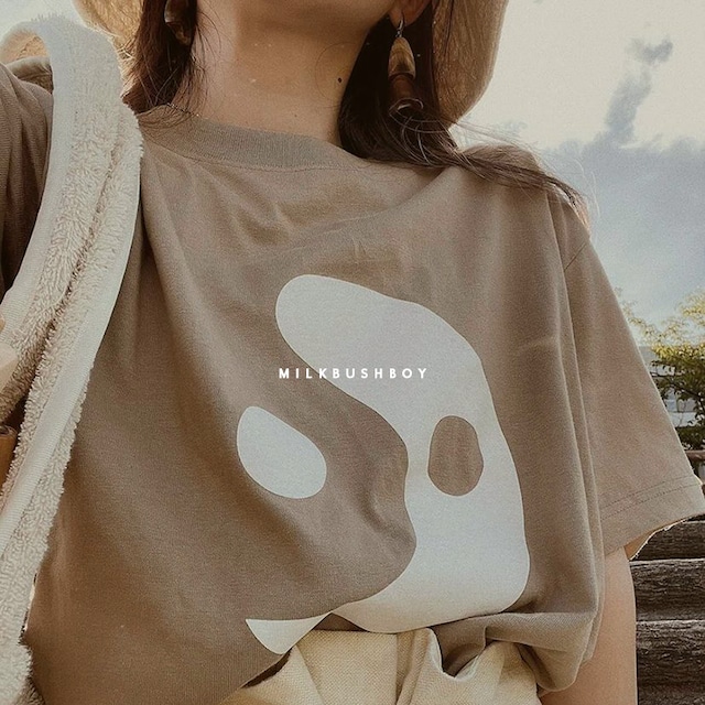 OTONA〈yin yang SYMBOL〉太陽 月 親子 お揃いTシャツ