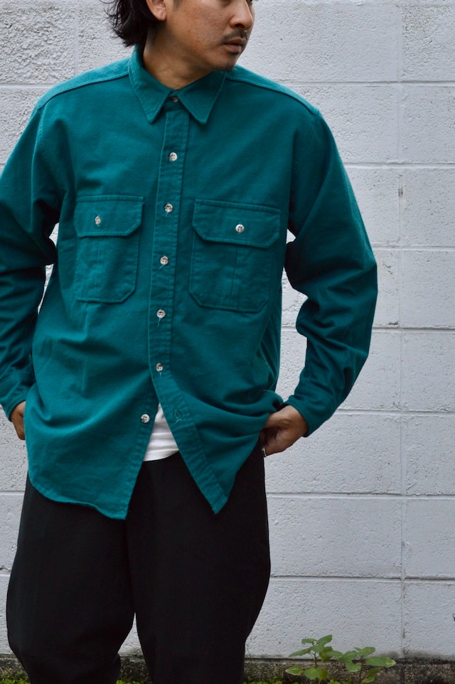 Cabelas 90s Heavy Chamois Cloth Shirts Made in USA カベラス90s US古着 シャモアクロスシャツ