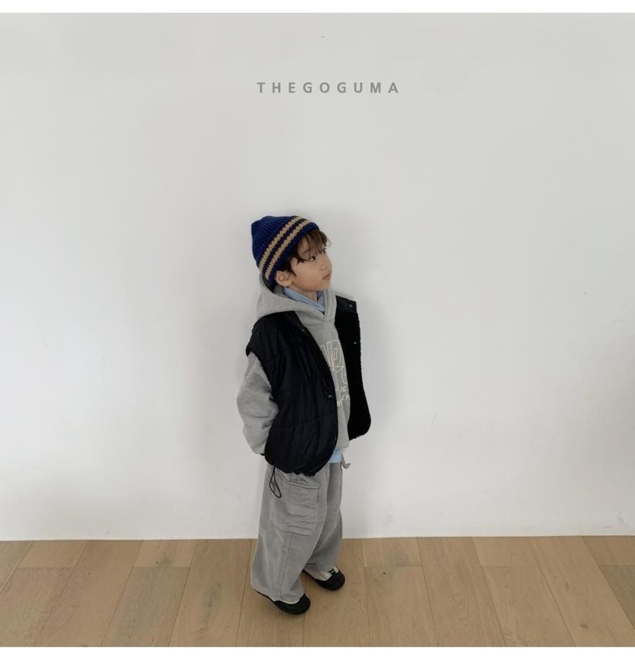 ザゴグマ / THE GOGUMA / キャンパスフードT / 韓国子供服 / ジュニア / 26winter〖取寄〗*JS~JL*
