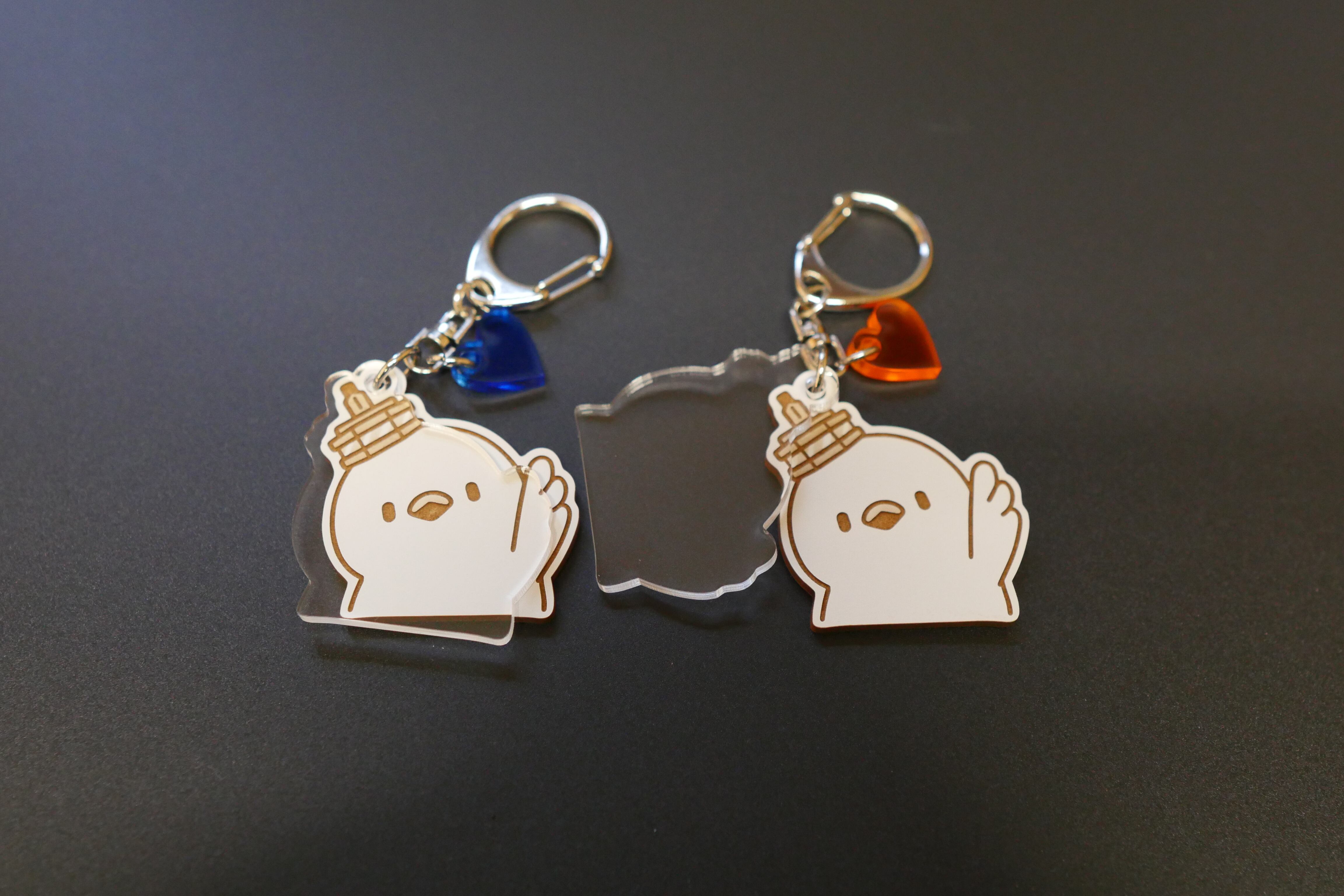 邑楽町公式キャラクター「オーランドさん」 アクリルキーホルダー