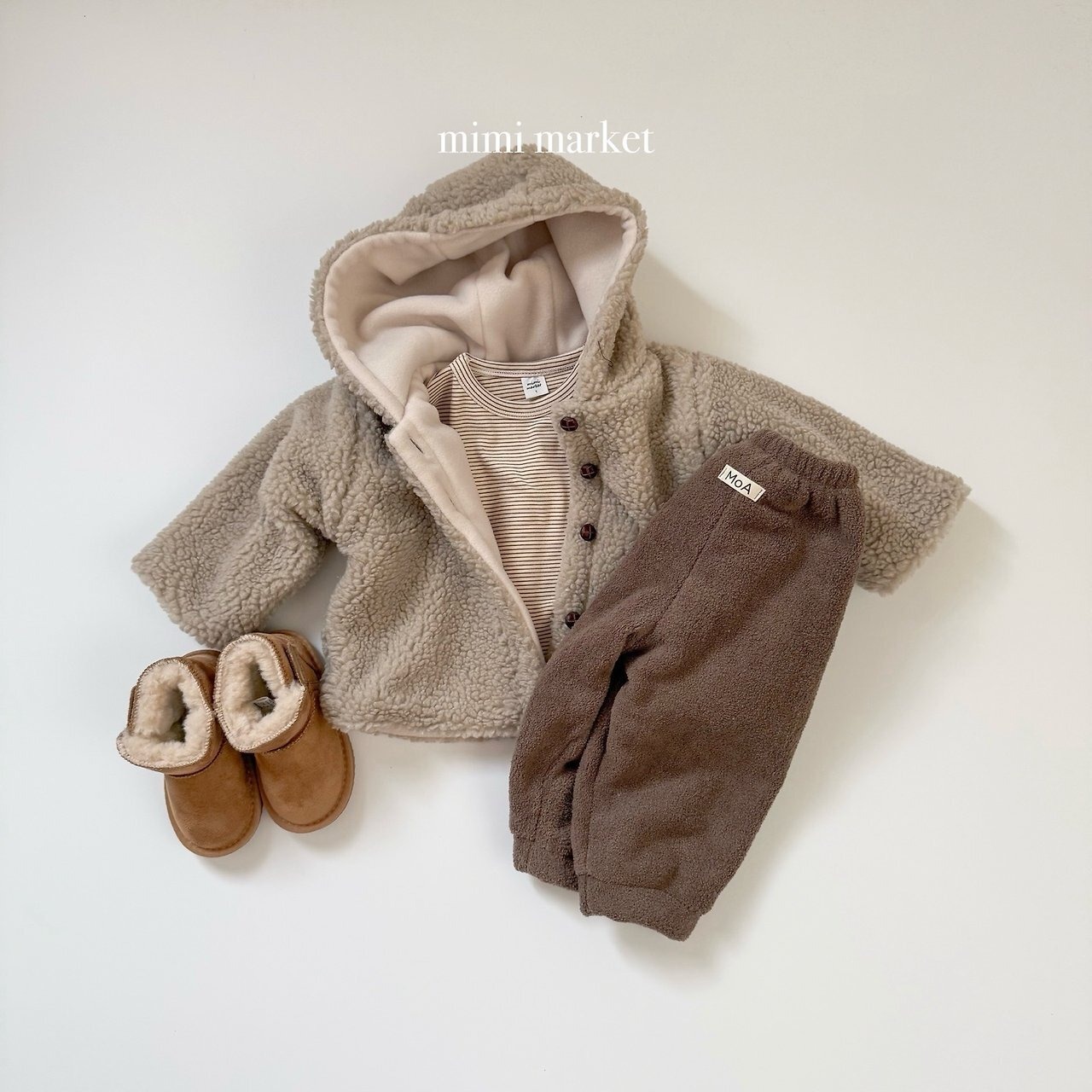 ミミマーケット / mimimarket / エッグピンタックジョガー / 韓国子供服 / キッズ / 26winter〖取寄〗*S~L*