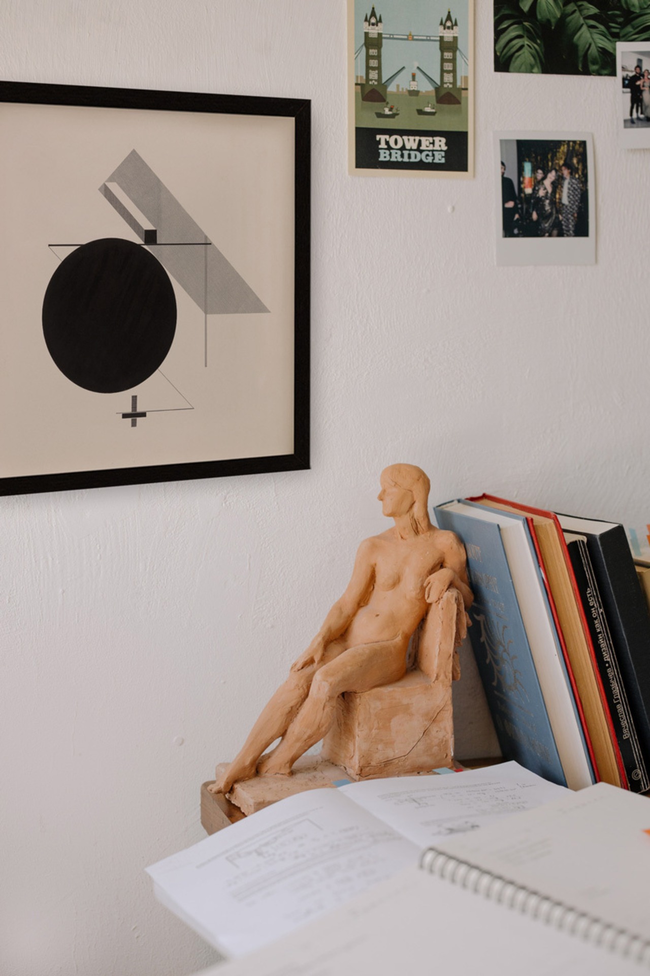 [額縁付き] Proun IV エル・リシツキー アートポスター 323×323mm モダン アブストラクト 額装 天然木 ポスターフレーム 木製 絵画 日本製 お洒落 APFS022 - 4