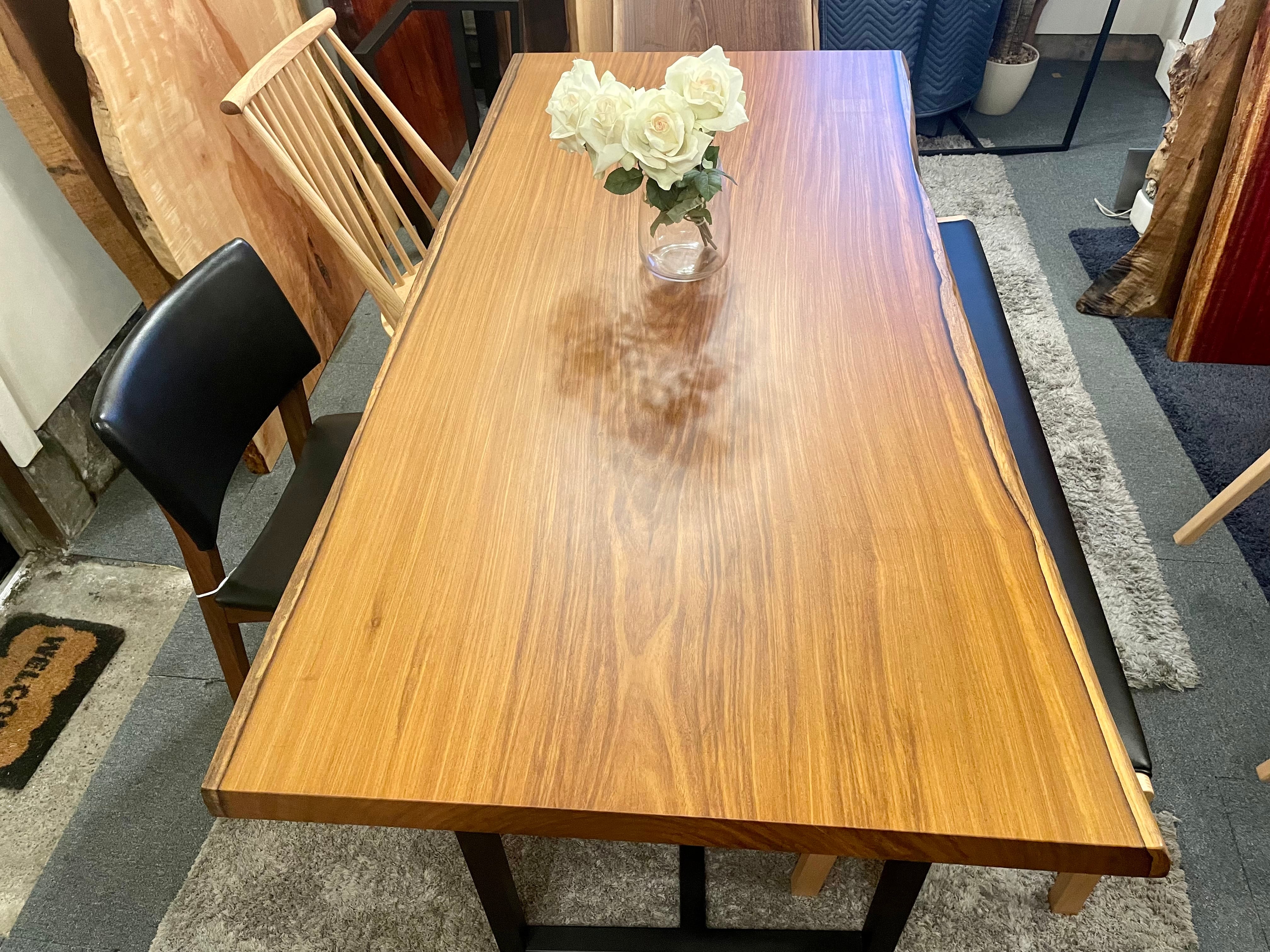 アサメラ_1850×880-940×65_柏店_テーブル天板/一枚板 19559 | 千年家具