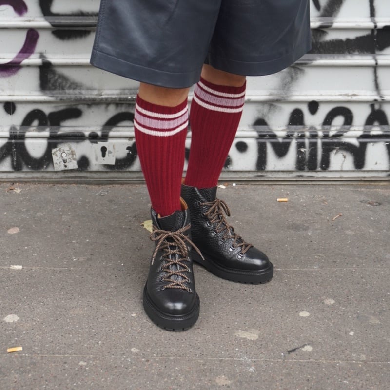 Collage wool long men