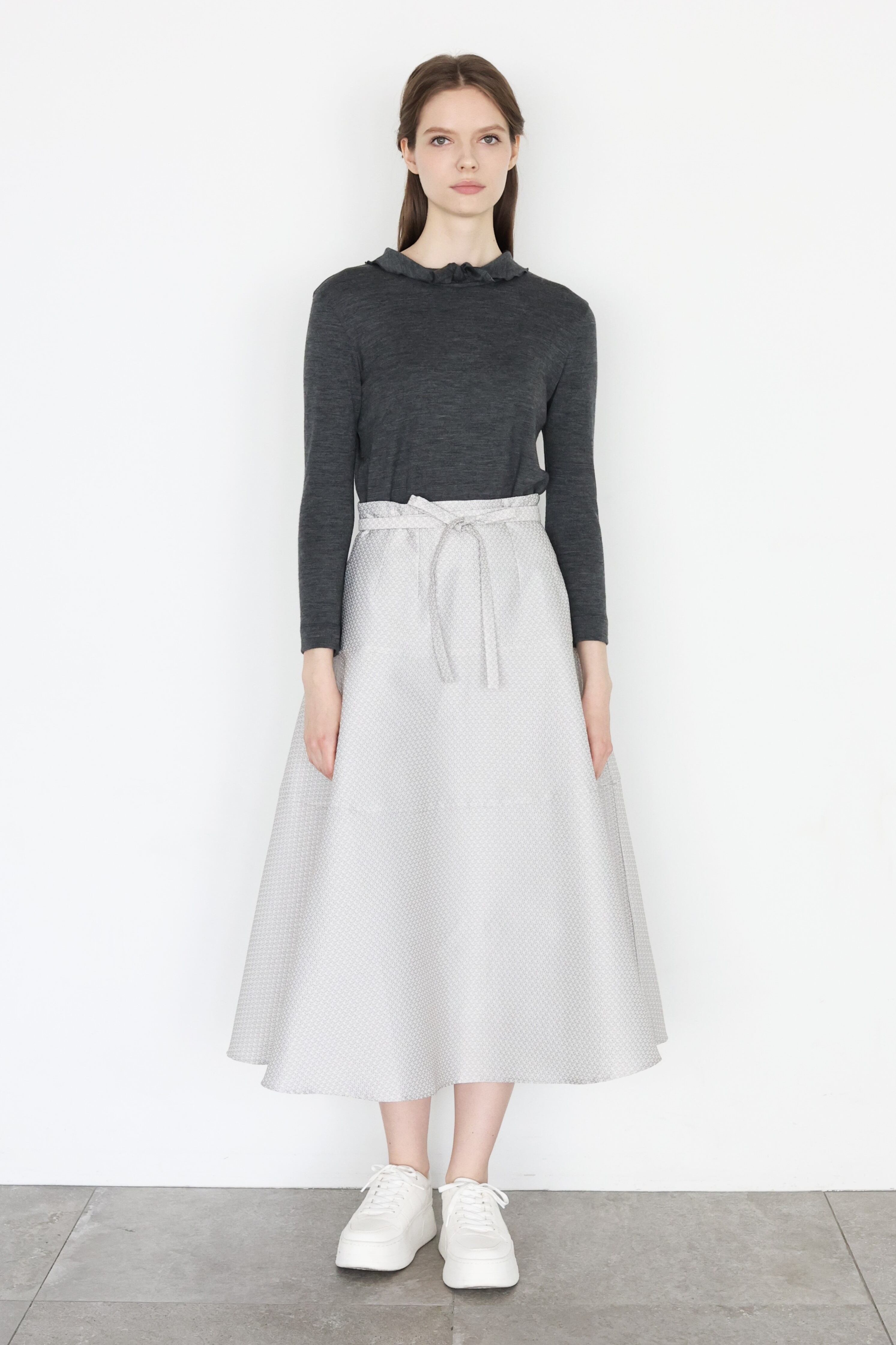 COUTURE SKIRT GREY | AMICA・kids