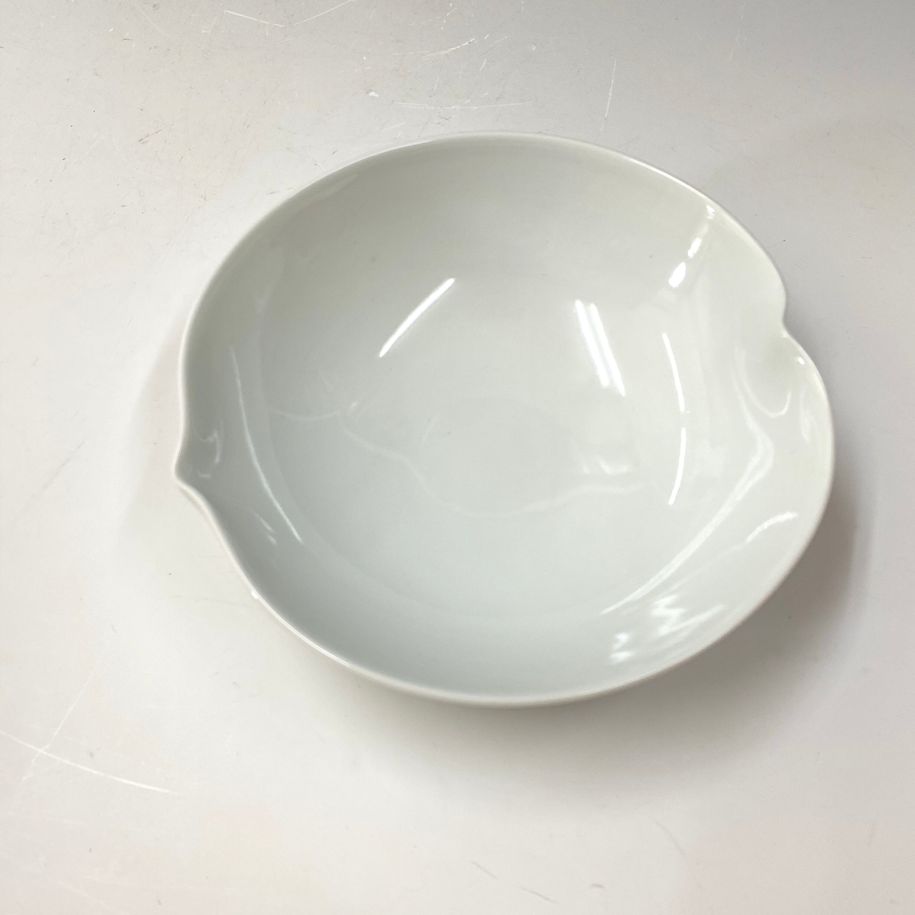 有田中仙窯】【中尾恭純】白磁深皿5枚組