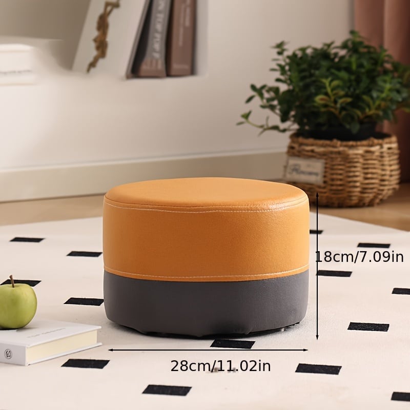 スツール ツートン カラー 円形 おしゃれ かわいい インテリア 北欧