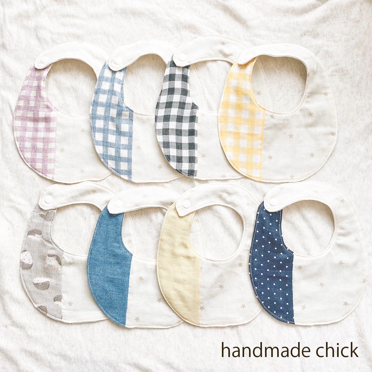 6重ガーゼスタイ | handmade chick