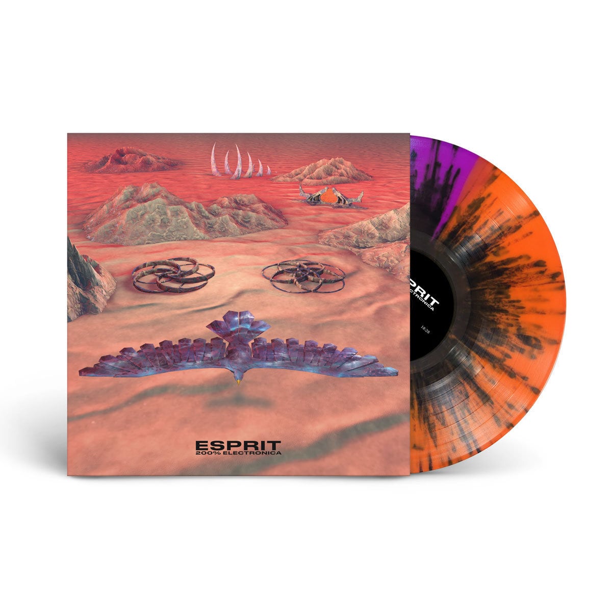 ESPRIT 空想 / 200% Electronica（500 Ltd Orange / Purple LP）