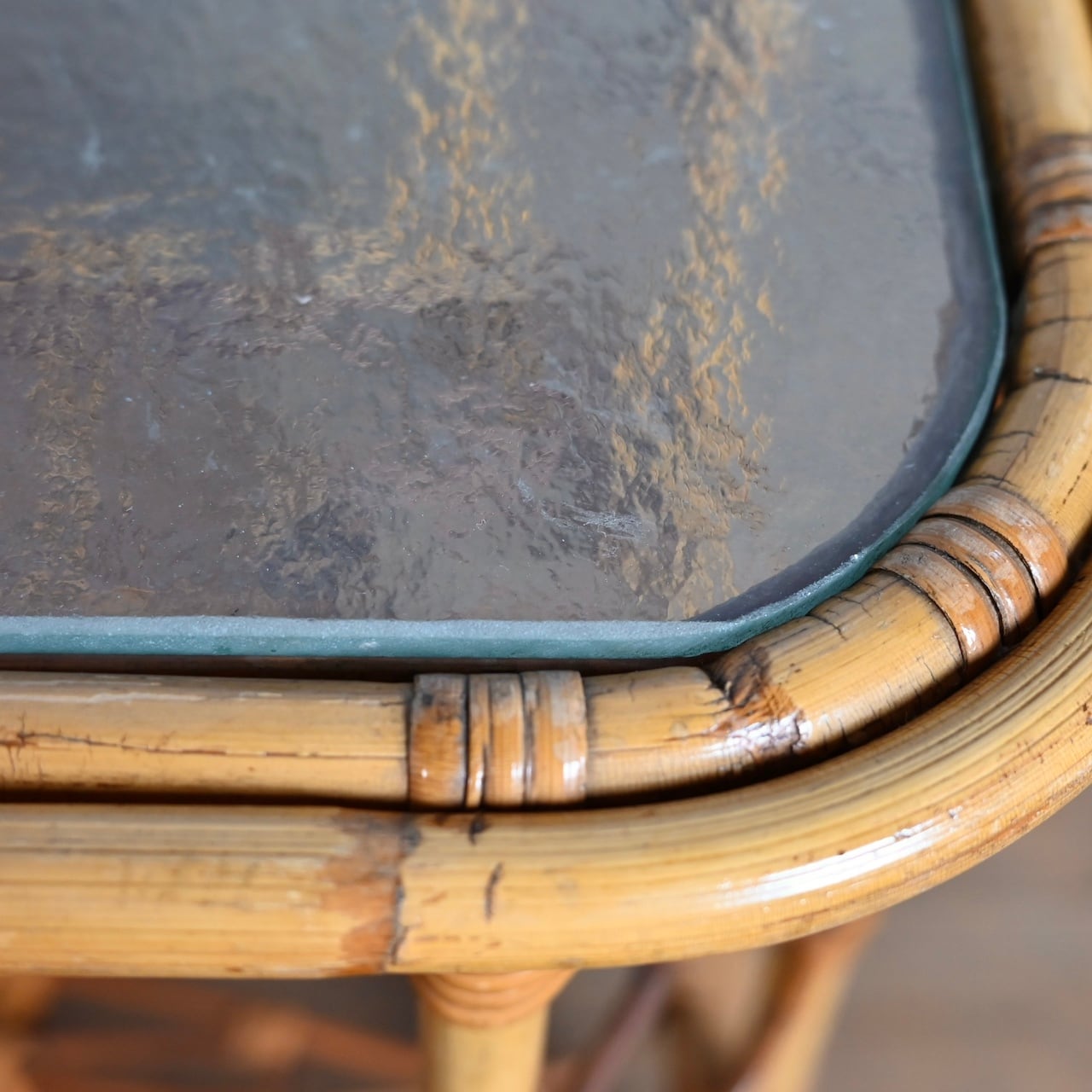 Side Table / サイド テーブル〈 コーヒーテーブル・テーブル・ラタン