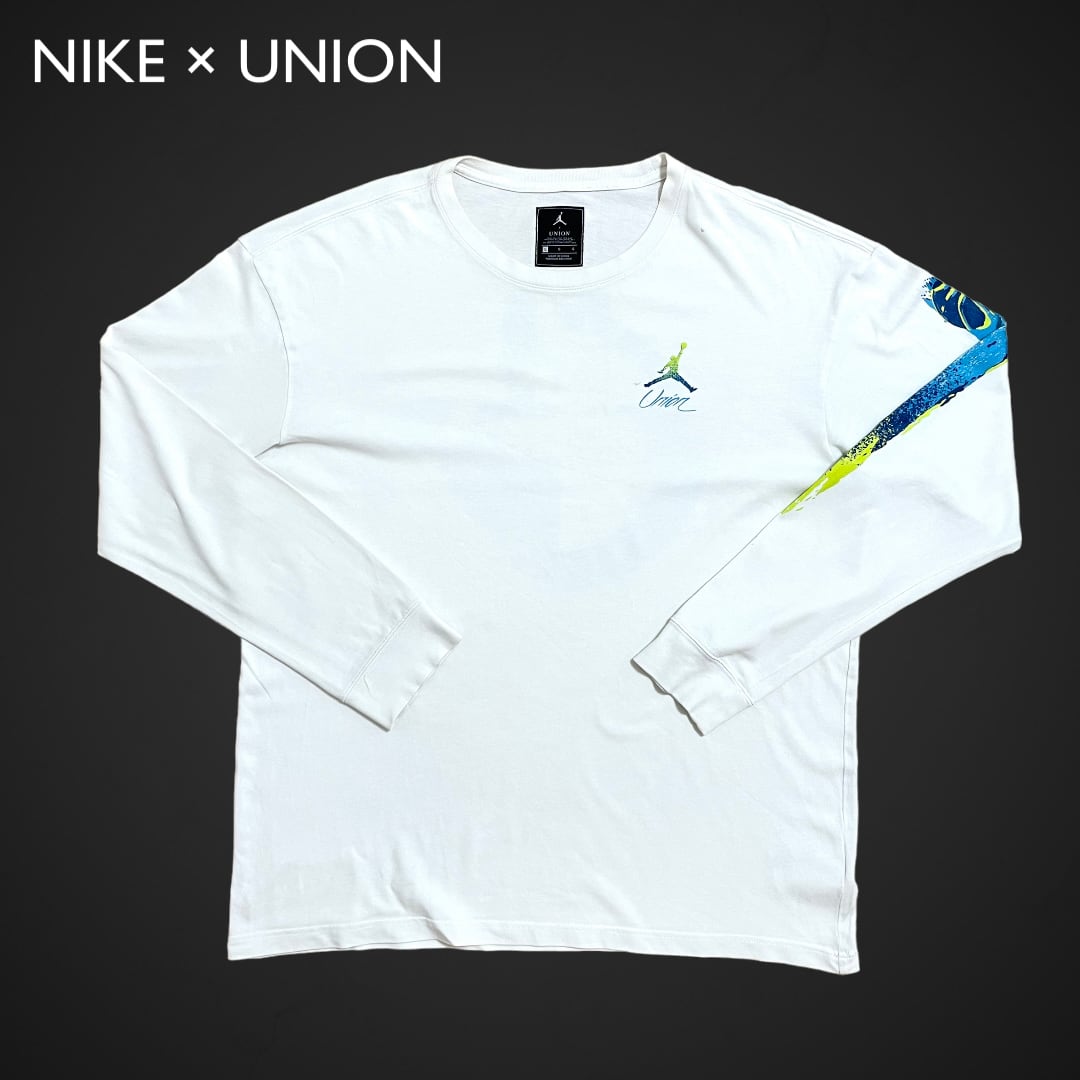 【新品】Nike Jordan x UNION ロングスリーブロゴTシャツ XL