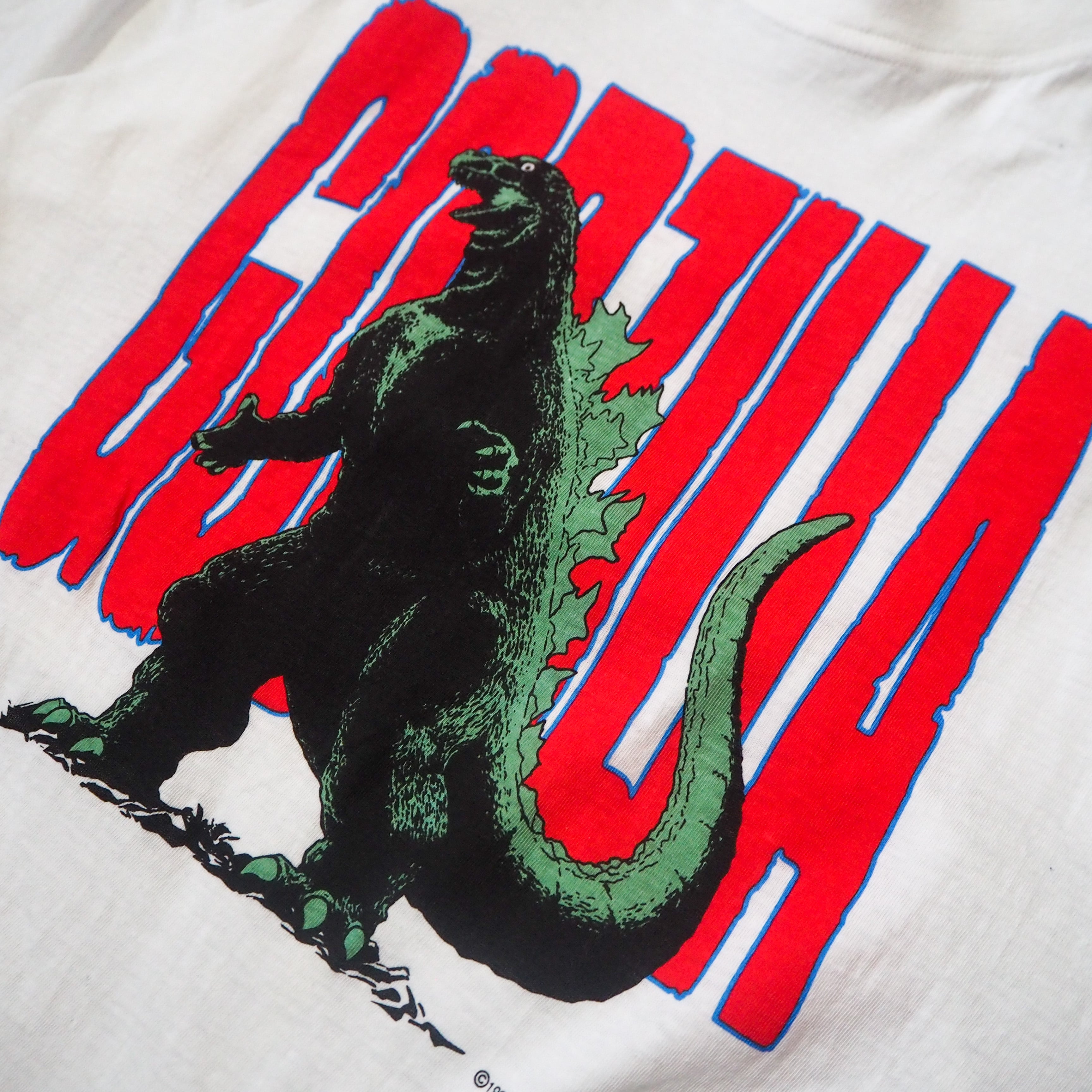 【希少 激レア】東宝大怪獣キャラクターTシャツ　ゴジラ　1998年　バンプレスト