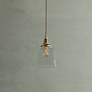 Glass Lamp Shade / ガラス ランプ シェード プリズム クリア〈照明・ペンダントライト・電球・灯具・店舗什器〉112389
