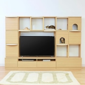 ニャコモ 穴あり 左扉 NCM-D45 ( AL ) NA