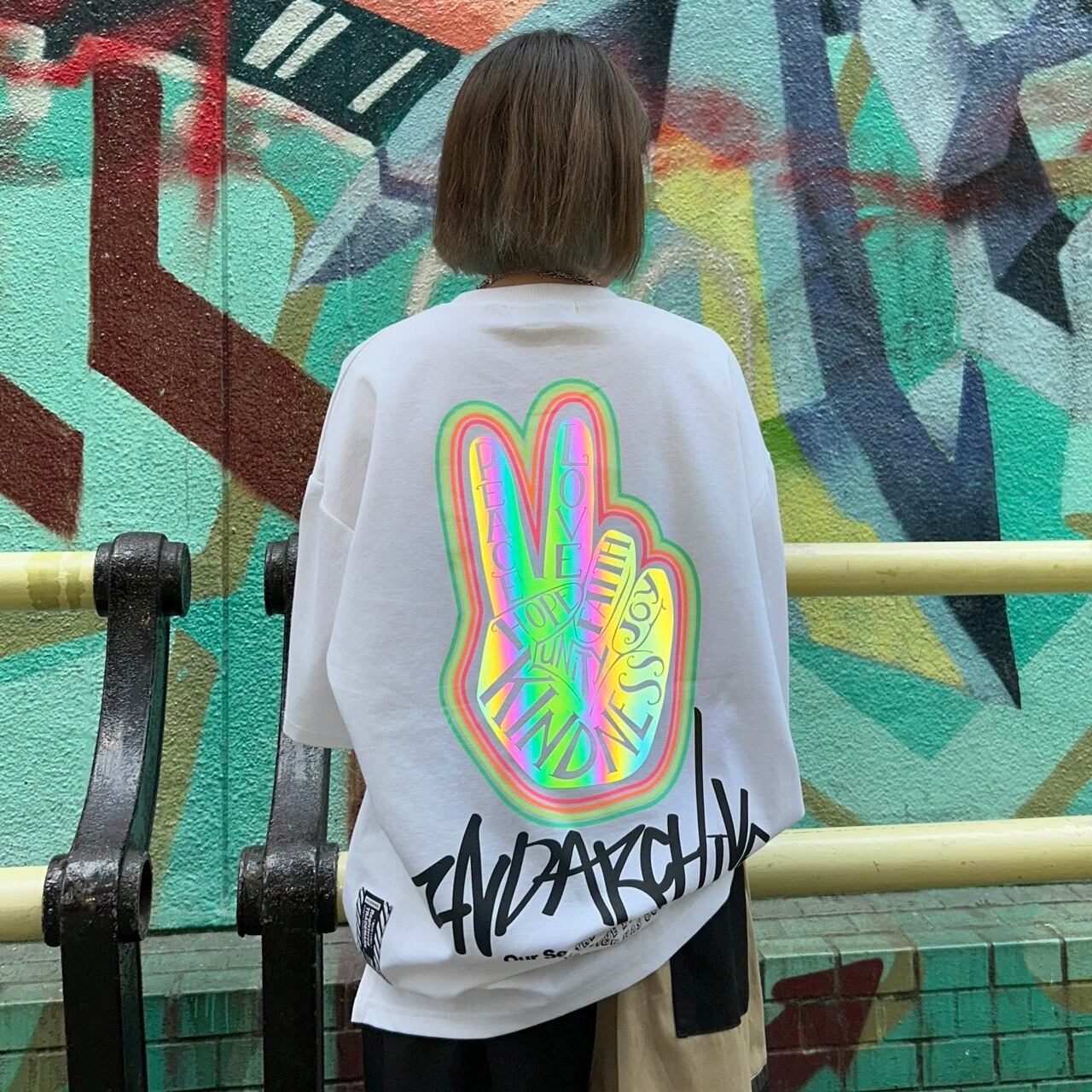 ピースリフレクターTシャツ | Jolly Clan