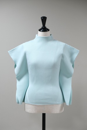 【CFCL】PORTRAIT CREASE TOP -CLEARLY AQUA-