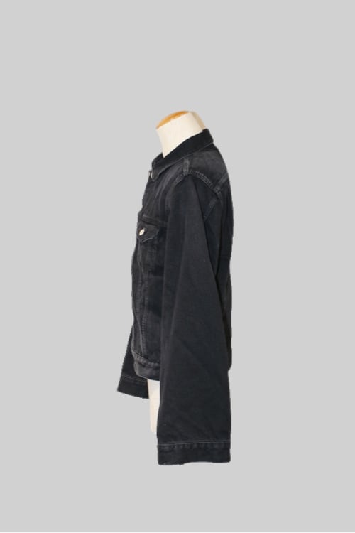 24AW】SHINYAKOZUKA WASHED ORDINARY CITY TRUCKER (BLACK 24AW】SHINYAKOZUKA WASHED ORDINARY CITY TRUCKER (BLACK