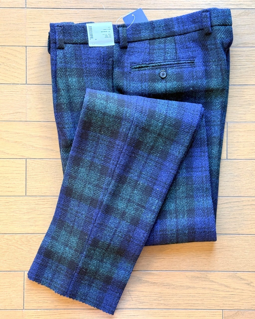 新品 RRL+サウスウィック ハリスツイード ブラックウォッチ